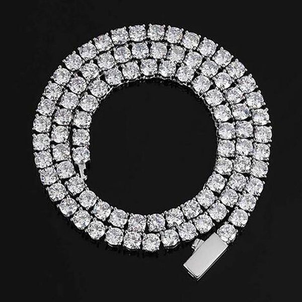 1 row 3-5mm snap clasp tennis chain 14k gold plated iced out cubic zironia diamond chain for men women 16-24inch hiphop jewelry240z, Black
1 row 3-5mm snap clasp tennis chain 14k gold plated iced out cubic zironia diamond chain for men women 16-24inch hiphop jewelry240z, Black