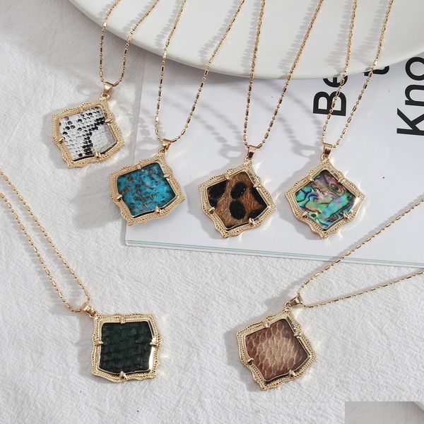pendant necklaces inspired abalone shell papper leopard leather pendant snakeskin long chain sweater necklace geometric women jewelr dhonb, Silver
pendant necklaces inspired abalone shell papper leopard leather pendant snakeskin long chain sweater necklace geometric women jewelr dhonb, Silver