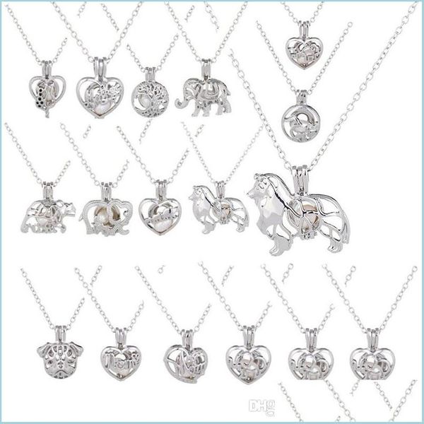 other jewelry sets cage pendant necklace love wish natural freshwater pearl hollow heart locket necklaces women girls fashion jewelr dhd46, Silver
other jewelry sets cage pendant necklace love wish natural freshwater pearl hollow heart locket necklaces women girls fashion jewelr dhd46, Silver