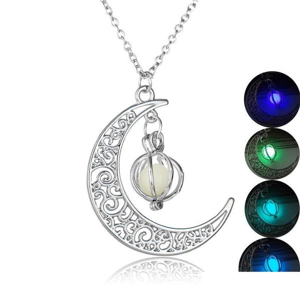 pendant necklaces 4 colors glow in the dark pumpkin necklace luminous moon locket pendant women children fashion hip hop jewelry dro dhwci, Silver
pendant necklaces 4 colors glow in the dark pumpkin necklace luminous moon locket pendant women children fashion hip hop jewelry dro dhwci, Silver