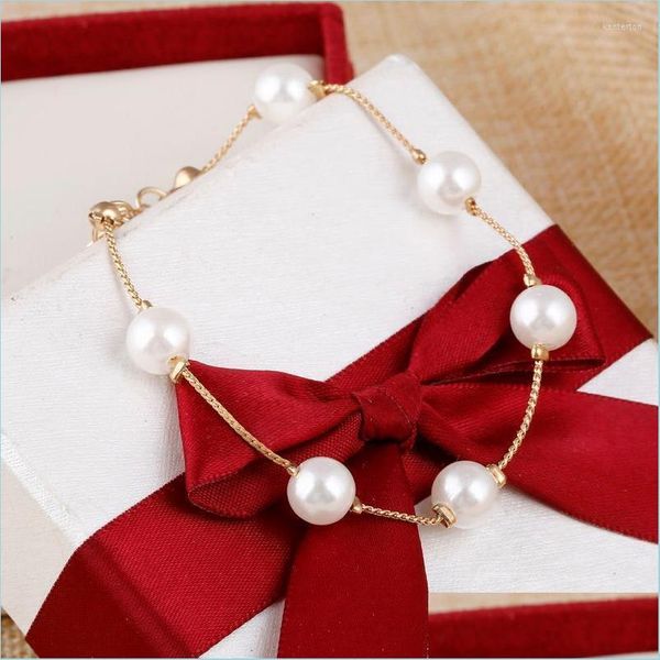 charm bracelets charm bracelets rose gold chain imitation pearl beads bracelet fashion jewelry wholesale for women jewel dhdof, Golden;silver
charm bracelets charm bracelets rose gold chain imitation pearl beads bracelet fashion jewelry wholesale for women jewel dhdof, Golden;silver