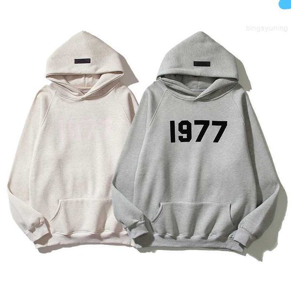 men's hoody fashion fog designer esenti 1977 digital flocking printed hoodie coat sweatshirt oversize cotton casual brand uvdr hiphop 6, Black
men's hoody fashion fog designer esenti 1977 digital flocking printed hoodie coat sweatshirt oversize cotton casual brand uvdr hiphop 6, Black