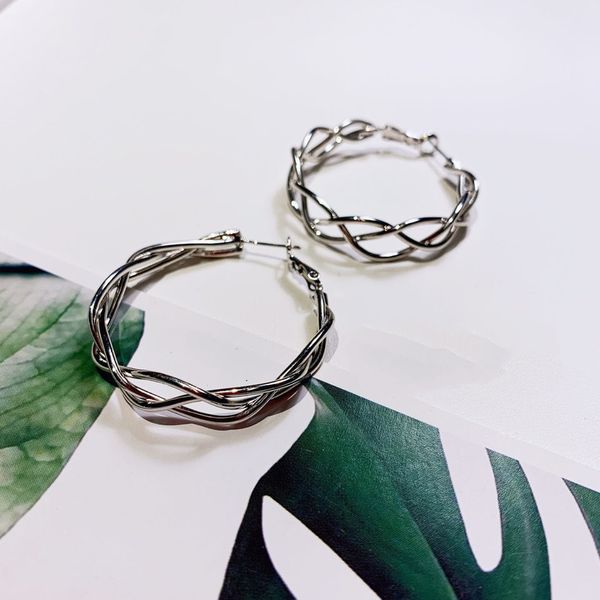 designer jewelry dangle earrings big circle earrings female temperament joker eardrop fashion earring, Silver
designer jewelry dangle earrings big circle earrings female temperament joker eardrop fashion earring, Silver