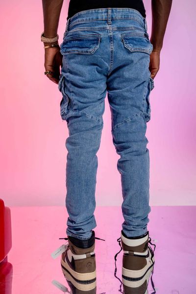 men's jeans amri ripped pants fashion hip hop light blue pierced high street brand knife cut slim zipper fit denim elastic fu78 miri pa
men's jeans amri ripped pants fashion hip hop light blue pierced high street brand knife cut slim zipper fit denim elastic fu78 miri pa