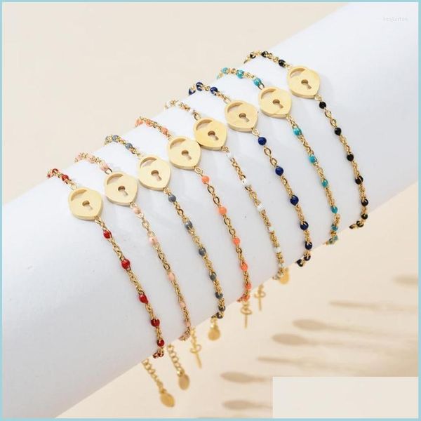 charm bracelets charm bracelets fashion stainless steel accessories simple cute gold heart bracelet women love lock chain wholesalec dh1ti, Golden;silver
charm bracelets charm bracelets fashion stainless steel accessories simple cute gold heart bracelet women love lock chain wholesalec dh1ti, Golden;silver