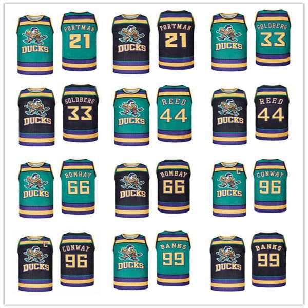 man printed mighty ducks basketball jersey 96 charlie conway 99 adam banks 21 dean portman 44 fulton reed 33 greg goldberg 66 gordon bombay, Black;red
man printed mighty ducks basketball jersey 96 charlie conway 99 adam banks 21 dean portman 44 fulton reed 33 greg goldberg 66 gordon bombay, Black;red