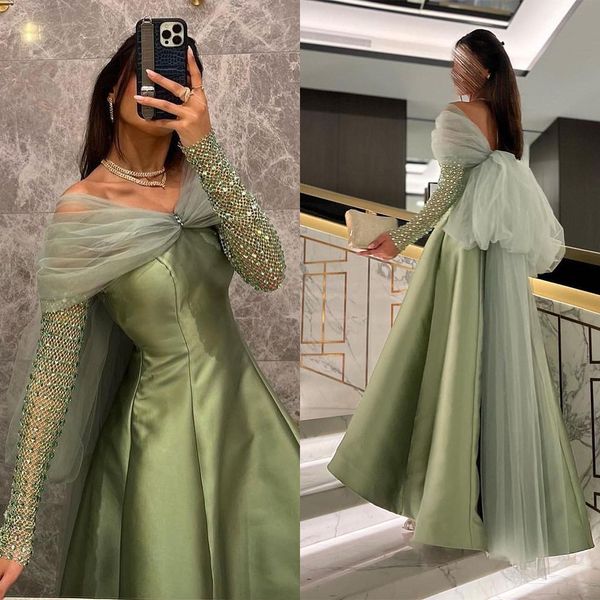 elegant prom dresses a-line high waist off the shoulder long net sleeves soft stain tulle with big bow floor length custom made plus size ro, Black
elegant prom dresses a-line high waist off the shoulder long net sleeves soft stain tulle with big bow floor length custom made plus size ro, Black