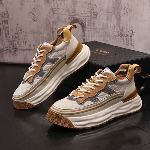 european style dres party wedding shoes autumn fashion light sports casual sneakers round toe thick bottom business leisure driving walking, Black 
european style dres party wedding shoes autumn fashion light sports casual sneakers round toe thick bottom business leisure driving walking, Black