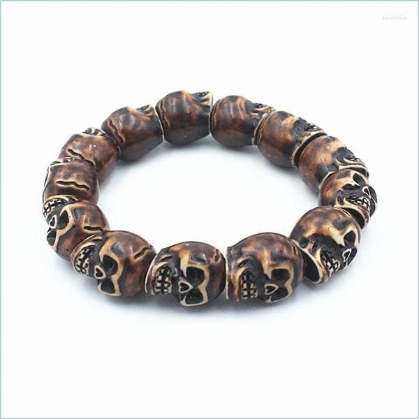 charm bracelets charm bracelets imitation yak bone beaded bracelet buddha skeleton bead for men women punk jewelry giftcharm charmch dhsti, Golden;silver
charm bracelets charm bracelets imitation yak bone beaded bracelet buddha skeleton bead for men women punk jewelry giftcharm charmch dhsti, Golden;silver