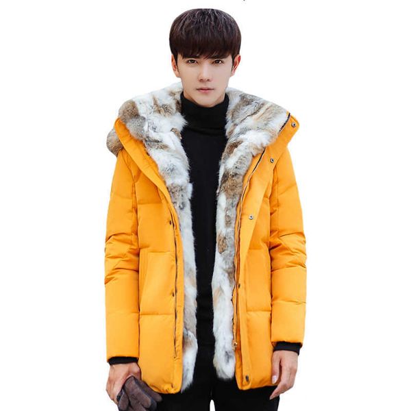 winter men down jackets with real fur fashion casual dense hoodie pair coats plus size, Black
winter men down jackets with real fur fashion casual dense hoodie pair coats plus size, Black
