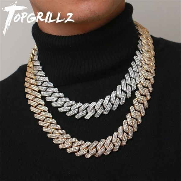 pendant necklaces rillz 20 mm 3 row zirconia prong link necklace in white gold iced micro pave cz cuban chain hip hop fashion jewelry for me, Silver
pendant necklaces rillz 20 mm 3 row zirconia prong link necklace in white gold iced micro pave cz cuban chain hip hop fashion jewelry for me, Silver