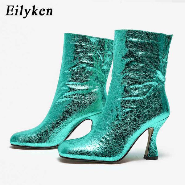 boots eilyken fashion design round toe women ankle boots high heels green silver nightclub slip on lady chelsea shoes handmade 220913, Black
boots eilyken fashion design round toe women ankle boots high heels green silver nightclub slip on lady chelsea shoes handmade 220913, Black