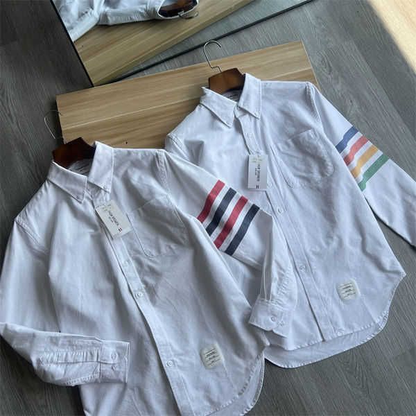 luxury shirt designer thoms brownns blouse spring and autumn new tb four classic design cotton fabric men's casual shirt commuter long, White;black
luxury shirt designer thoms brownns blouse spring and autumn new tb four classic design cotton fabric men's casual shirt commuter long, White;black