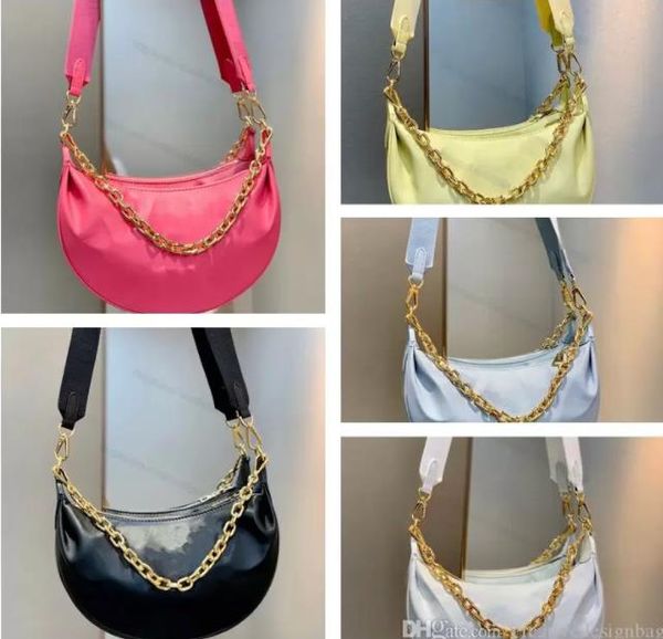 womens tote pillow underarm bag half moon quilted calfskin leather chain alphabet floral embroidery totes designer handbag women fashion sho
womens tote pillow underarm bag half moon quilted calfskin leather chain alphabet floral embroidery totes designer handbag women fashion sho