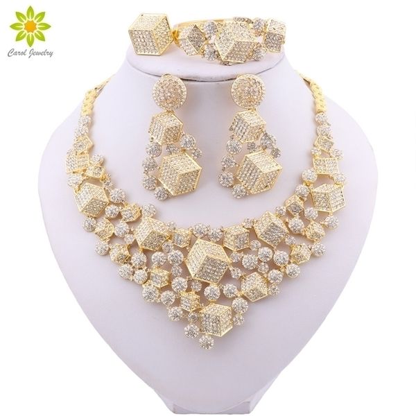 wedding jewelry sets jewellery set bridal gold color necklace bracelet nigerian crystal earrings ring for womens 221109, Slivery;golden
wedding jewelry sets jewellery set bridal gold color necklace bracelet nigerian crystal earrings ring for womens 221109, Slivery;golden