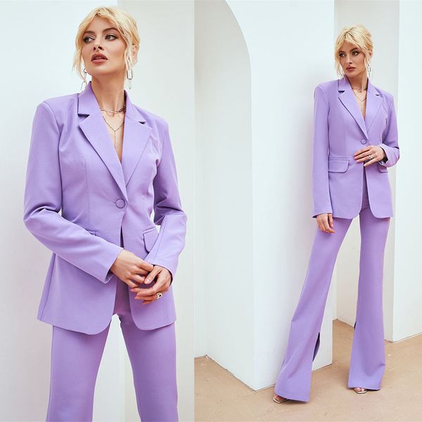elegant purple women trousers suits 2 pieces slim fit high waist prom evening party wear blazer sets, Black;red
elegant purple women trousers suits 2 pieces slim fit high waist prom evening party wear blazer sets, Black;red