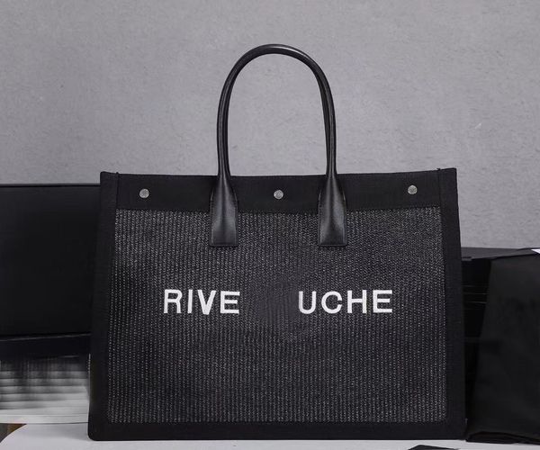 luxurys designerswomen handbags rive gauche tote shopping bag handbag high fashion linen large beach bags travel crossbody
luxurys designerswomen handbags rive gauche tote shopping bag handbag high fashion linen large beach bags travel crossbody