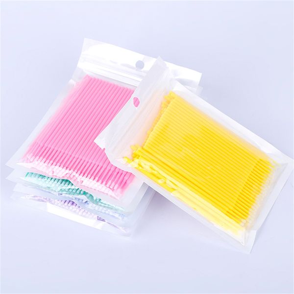 4 bag/lot 400 packs micro brush cotton mascara wands adhensive glue remover brush nail art
4 bag/lot 400 packs micro brush cotton mascara wands adhensive glue remover brush nail art