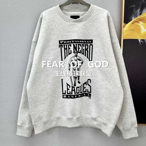 men's hoody fashion fog designer esenti poison house version main line baseball league loose plush round neck sweater men sweatshirt ov, Black
men's hoody fashion fog designer esenti poison house version main line baseball league loose plush round neck sweater men sweatshirt ov, Black