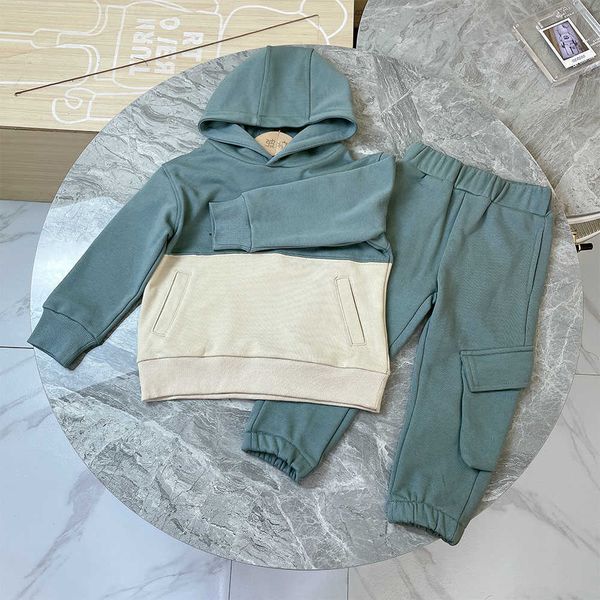 high end children's clothing autumn children's clothing boys' suit hooded long sleeved casual pants handsome fashion twopiece, White
high end children's clothing autumn children's clothing boys' suit hooded long sleeved casual pants handsome fashion twopiece, White