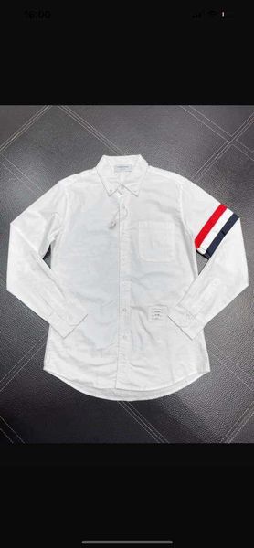 luxury brand shirt thoms brownns designer s original quality shortcuts singing simple long sleeves cotton blouse loose casual business trend, White;black
luxury brand shirt thoms brownns designer s original quality shortcuts singing simple long sleeves cotton blouse loose casual business trend, White;black