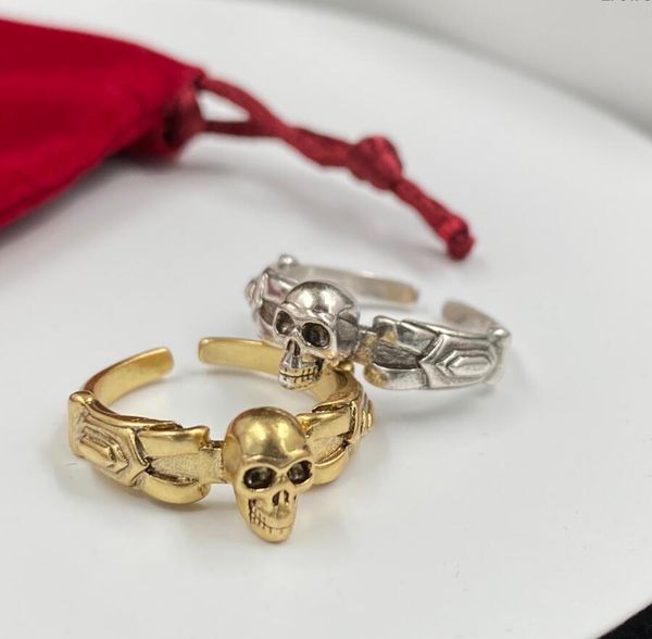 gothic punk skeleton band rings couple bague vintage designer gold silver skull adjustable hip hop ring jewelry for men women party annivers
gothic punk skeleton band rings couple bague vintage designer gold silver skull adjustable hip hop ring jewelry for men women party annivers