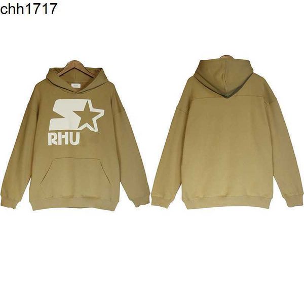 autumn and winter new men's and women's rhudes color contrast casual versatile loose fashion hooded pullover light coffee color bo, Black
autumn and winter new men's and women's rhudes color contrast casual versatile loose fashion hooded pullover light coffee color bo, Black