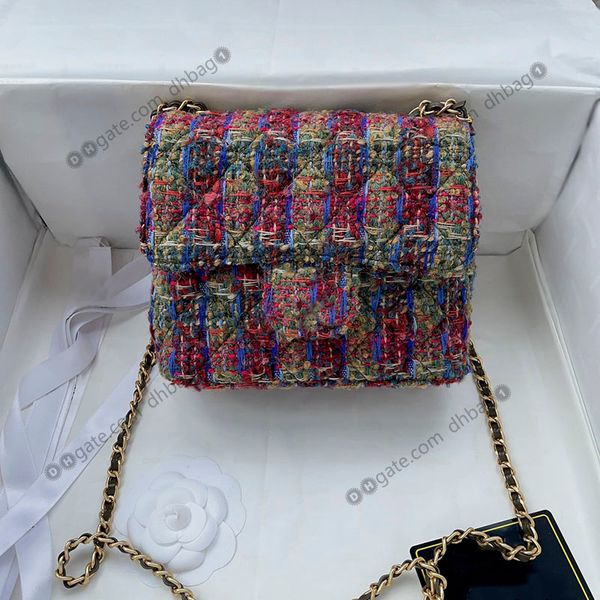 22k womens vintage flap square designer bags multicolor two-tone tweeds luxury crossbody shoulder gold-tone metal hardware handle key pouch
22k womens vintage flap square designer bags multicolor two-tone tweeds luxury crossbody shoulder gold-tone metal hardware handle key pouch
