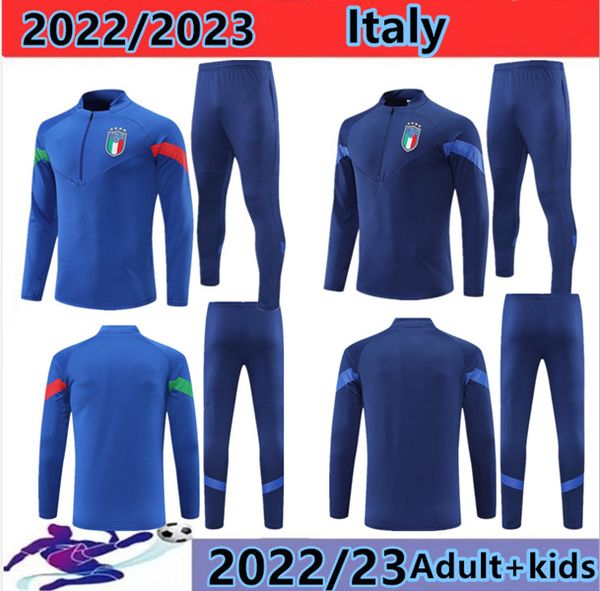 2022 soccer tracksuits sets verratti shirt bonucci barella immobile training italia chiesa soccer jerseys 2022 2023 italys tracksuit insigne, Black
2022 soccer tracksuits sets verratti shirt bonucci barella immobile training italia chiesa soccer jerseys 2022 2023 italys tracksuit insigne, Black