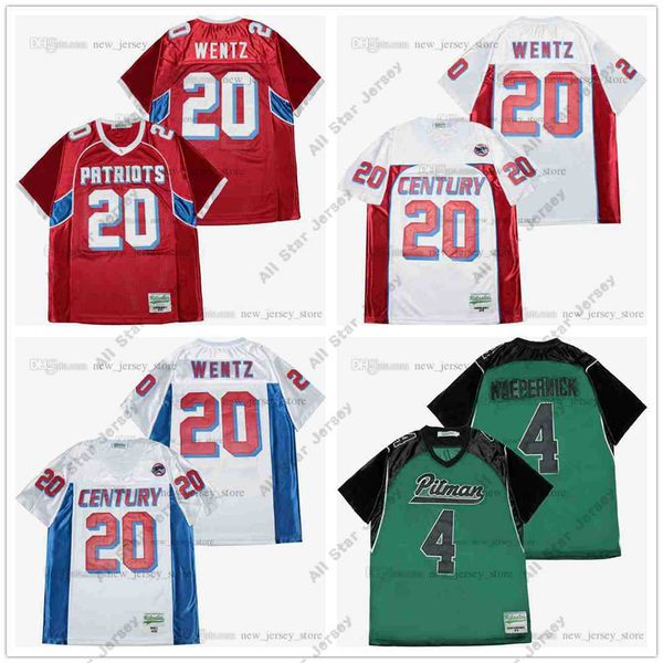 american college football wear movie carson wentz #20 high school jersey custom diy design stitched college football jerseys, Black
american college football wear movie carson wentz #20 high school jersey custom diy design stitched college football jerseys, Black