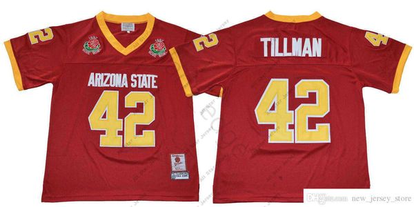 american college football wear ncaa arizona state sun devis college #42 pat tillman jersey asu 1997 rose bowl stitched pat tillman home maro, Black
american college football wear ncaa arizona state sun devis college #42 pat tillman jersey asu 1997 rose bowl stitched pat tillman home maro, Black