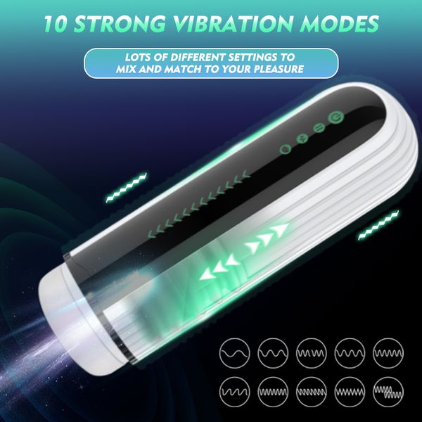 costumes touch screen automatic telescopic sucking vibration male masturbators machine real vaginas for men blowjob toys cosplay, Black
costumes touch screen automatic telescopic sucking vibration male masturbators machine real vaginas for men blowjob toys cosplay, Black