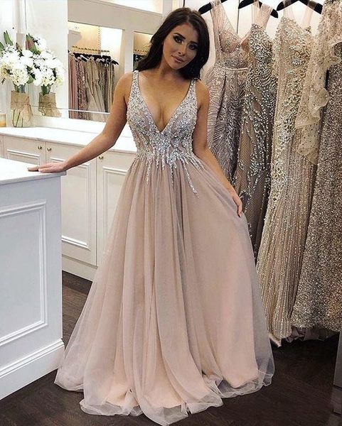 2023 arabic prom dresses evening dress wear deep v neck silver crystal beads champagne tulle sleeveless a line custom plus size sleeveless, Black
2023 arabic prom dresses evening dress wear deep v neck silver crystal beads champagne tulle sleeveless a line custom plus size sleeveless, Black