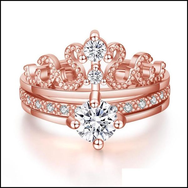 other jewelry sets detachable zircon crown ring set 2in1 open adjustable combination stacking rings band for women engagement wed gi dhdnp, Silver
other jewelry sets detachable zircon crown ring set 2in1 open adjustable combination stacking rings band for women engagement wed gi dhdnp, Silver