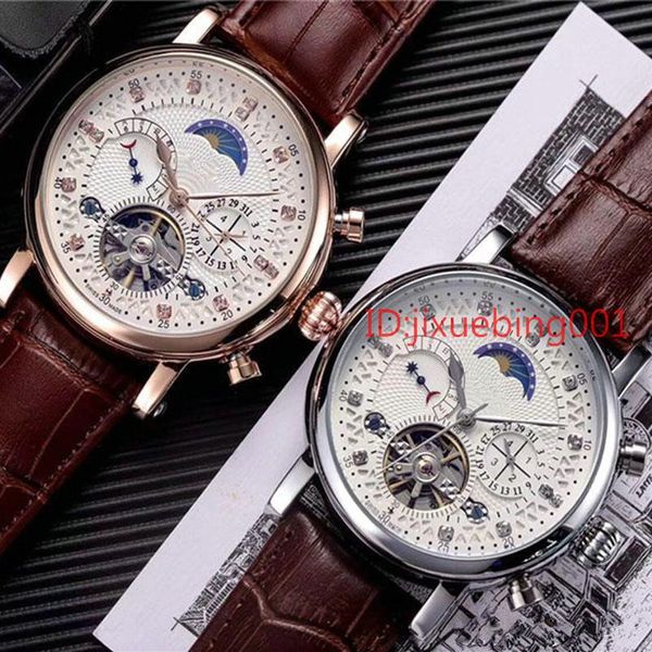 18ct fashion men watch day date diamond dial swiss tourbillon mechanical automatic wristwatches men steel watches relogio masculin3468, Slivery;brown
18ct fashion men watch day date diamond dial swiss tourbillon mechanical automatic wristwatches men steel watches relogio masculin3468, Slivery;brown