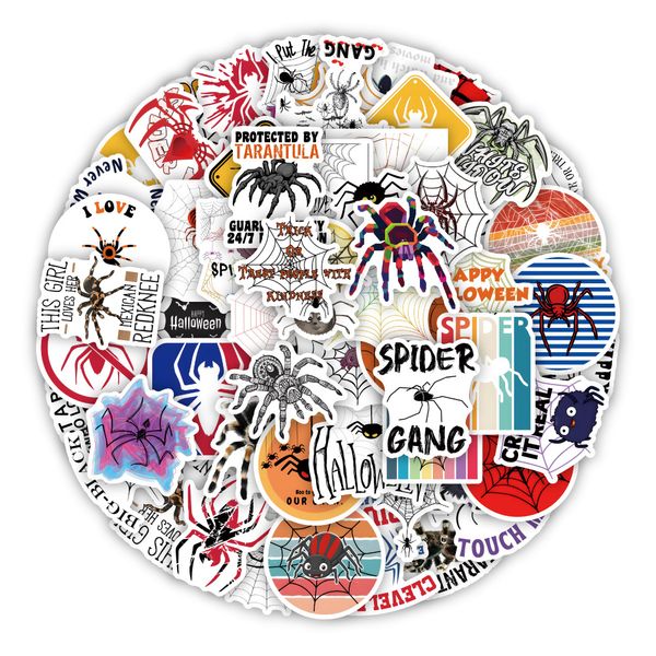 60pcs cute spider stickers non-random for car bike luggage sticker lapskateboard motor water bottle snowboard wall decals kids gifts
60pcs cute spider stickers non-random for car bike luggage sticker lapskateboard motor water bottle snowboard wall decals kids gifts