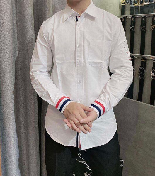 luxury brand shirt thoms brownns designer s original quality sister check new long sleeves cotton blouse loose casual business trendy polos, White;black
luxury brand shirt thoms brownns designer s original quality sister check new long sleeves cotton blouse loose casual business trendy polos, White;black