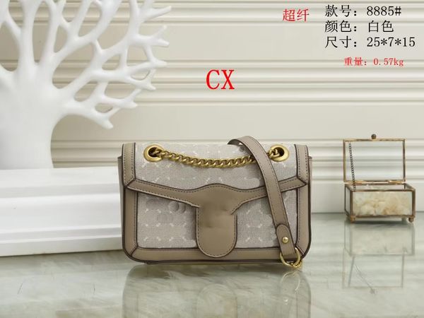 luxury tote shoulder bag purse designer handbag message bags brand crossbody totes pu leather #8885 womens fashion gold chain size 25cm
luxury tote shoulder bag purse designer handbag message bags brand crossbody totes pu leather #8885 womens fashion gold chain size 25cm