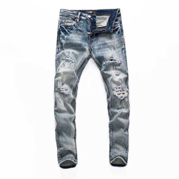 men's jeans amri ripped pants fashion hip hop hole patch cashew thin trousers slim fit denim elastic jz33 miri blue black casual leisur
men's jeans amri ripped pants fashion hip hop hole patch cashew thin trousers slim fit denim elastic jz33 miri blue black casual leisur