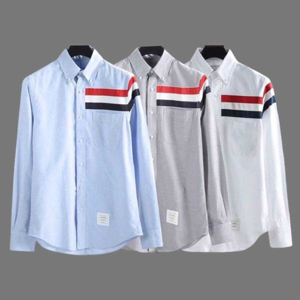 luxury brand shirt thoms brownns designer s original quality long sleeves cotton blouse loose casual business trendy polos fashion style wom, White;black
luxury brand shirt thoms brownns designer s original quality long sleeves cotton blouse loose casual business trendy polos fashion style wom, White;black