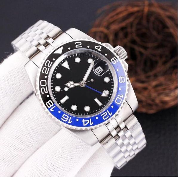 men watch 40mm gmt dial silver rose gold shell chocolate 228235 series automatic mechanical movement sapphire glass stainless steel strap, Slivery;brown
men watch 40mm gmt dial silver rose gold shell chocolate 228235 series automatic mechanical movement sapphire glass stainless steel strap, Slivery;brown
