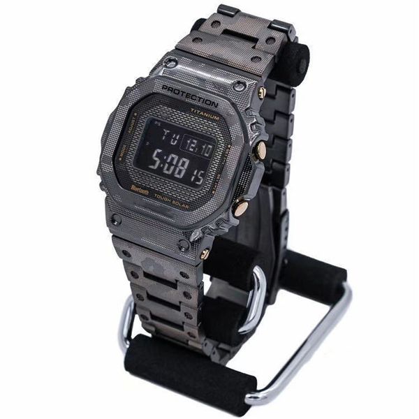 iced out watch square men's sports quartz digital watch led camouflage oak series steel band folding buckle waterproof world time, Slivery;brown
iced out watch square men's sports quartz digital watch led camouflage oak series steel band folding buckle waterproof world time, Slivery;brown