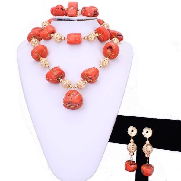 wedding jewelry sets 2032 mm big nature coral beads orange nigerian design 2 layers jewellery 221109, Slivery;golden
wedding jewelry sets 2032 mm big nature coral beads orange nigerian design 2 layers jewellery 221109, Slivery;golden