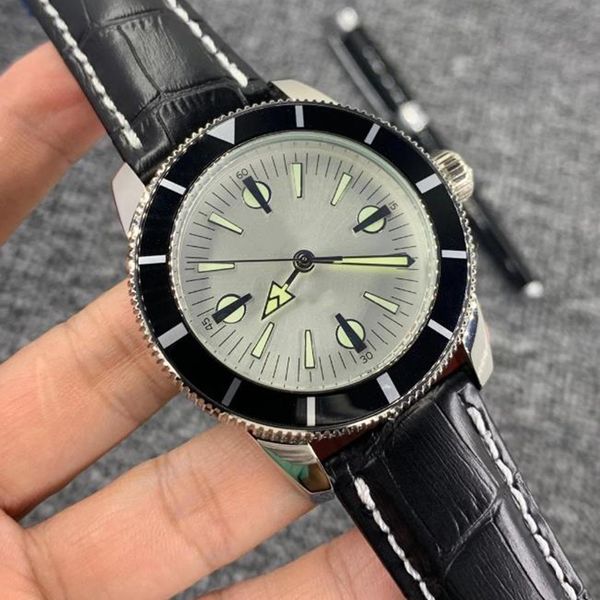 men's automatic watches rubber stainless steel classic strap wristwatch 904l u1 luminous sapphire waterproof montre de lux, Slivery;brown
men's automatic watches rubber stainless steel classic strap wristwatch 904l u1 luminous sapphire waterproof montre de lux, Slivery;brown
