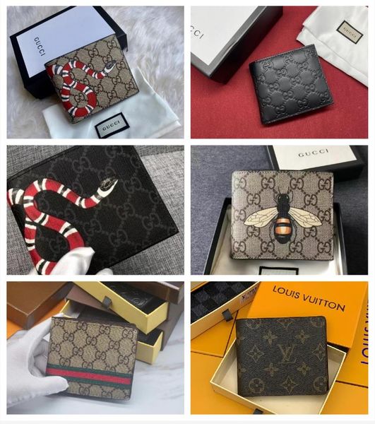 guccie men animal designers gucci fashion short wallet leather black snake tiger bee women luxury purse card holders with gift box louis vui, Red;black
guccie men animal designers gucci fashion short wallet leather black snake tiger bee women luxury purse card holders with gift box louis vui, Red;black