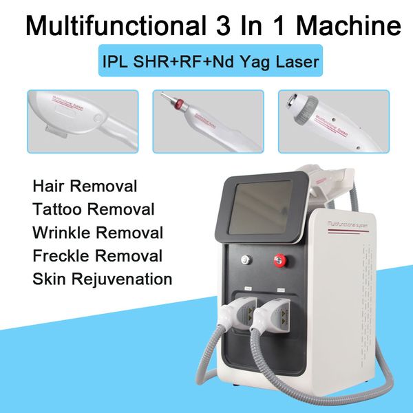 3 in 1 multi-functional beauty equipment ipl painless hair removal skin rejuvenation rf face lifting tightening remove wrinkle nd yag laser, Black;white
3 in 1 multi-functional beauty equipment ipl painless hair removal skin rejuvenation rf face lifting tightening remove wrinkle nd yag laser, Black;white