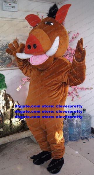 the wild boar pumbaa mascot costume cartoon character outfit family spiritual activities kindergarten pet shop zx1484, Red;yellow
the wild boar pumbaa mascot costume cartoon character outfit family spiritual activities kindergarten pet shop zx1484, Red;yellow
