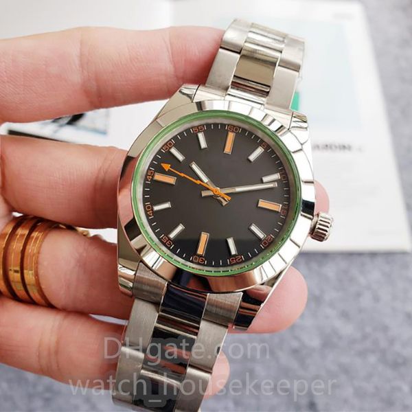 u1 men's business watch 40mm stainless steel sapphire waterproof luminous automatic watch, Slivery;brown
u1 men's business watch 40mm stainless steel sapphire waterproof luminous automatic watch, Slivery;brown