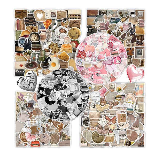 pack of 60pcs vintage stickers no-duplicate waterproof vinyl sticker for luggage skateboard notebook water bottle car decals
pack of 60pcs vintage stickers no-duplicate waterproof vinyl sticker for luggage skateboard notebook water bottle car decals