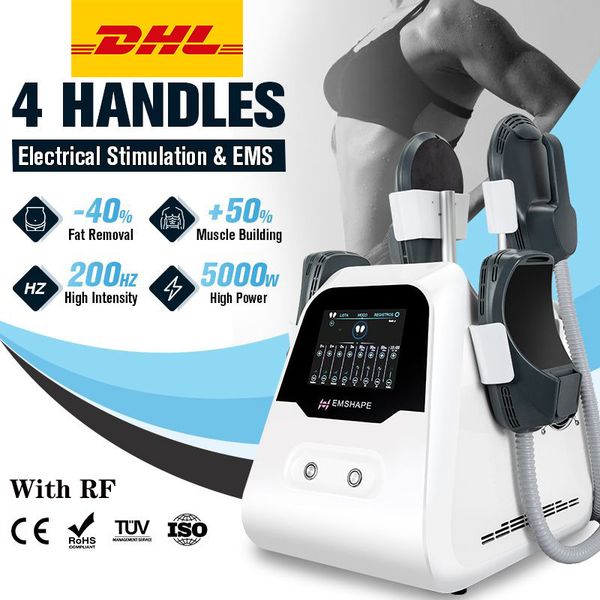 2023 4handles beauty machine emslim body shaping professional emslimming pro fat burning muscle building emt ems slimming device
2023 4handles beauty machine emslim body shaping professional emslimming pro fat burning muscle building emt ems slimming device